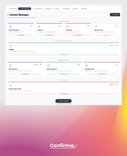 ConfirmQ-Custom-message
