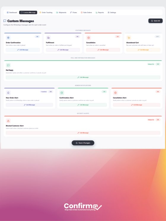 ConfirmQ-Custom-message